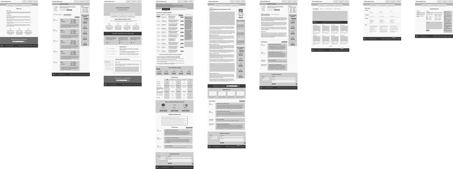 Wireframes